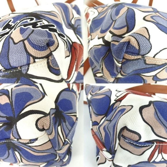 See By Chloe Tote Bag Tagged Canvas Leather - Picture 9 of 13